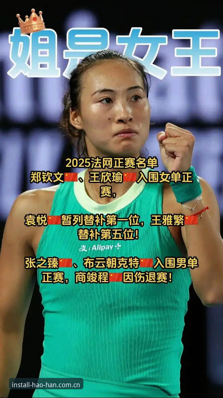 2026年法网女单抽签深度分析：郑钦文保分压力巨大，中国金花突围之路全面解读